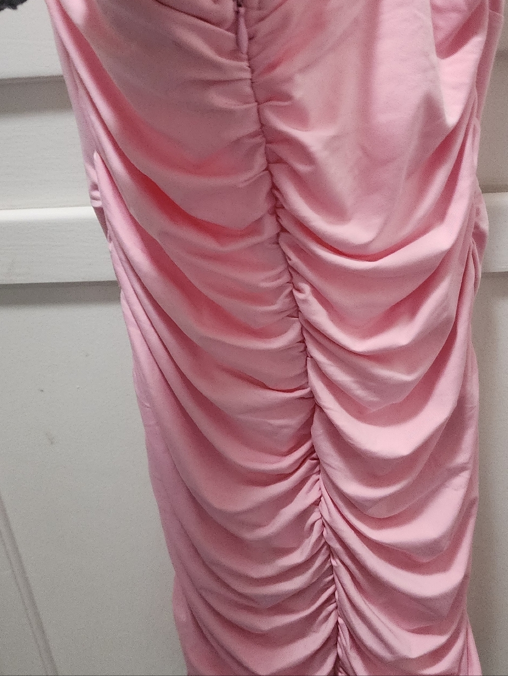 Pink Ruched Dress - Picture 5 of 5